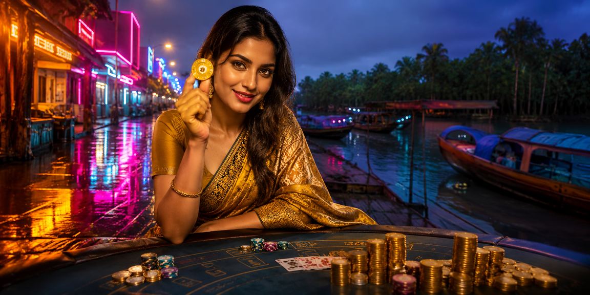 সুন্দরবনের নিওন আলোয় ব্যাকার্যাট গেম — 32000 প্ল্যাটফর্মের লাইভ টেবিল